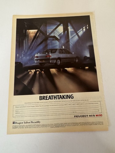 Original vintage 1989 peugeot - original,