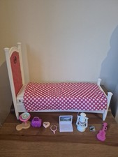 Barbie Bedroom Set With Bed
