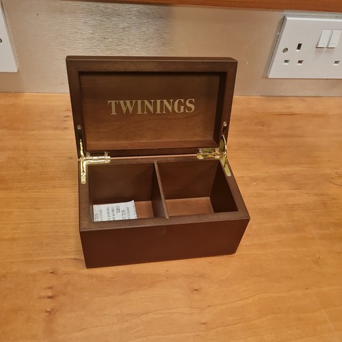 Vintage twinings wooden - vintage,