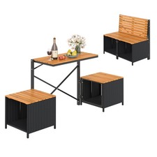 COSTWAY Patio Furniture Set