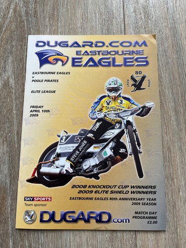 Eastbourne speedway programme - eastbourne,