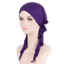 Pre-Tied Turban Hat Headwear