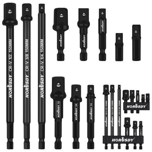 Piece impact socket adapter - 11-piece,