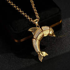 Gold-Filled Dolphin Pendant
