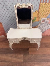 Vintage Pedigree Sindy Dollhouse Dressing Table with Mirror (no stool)