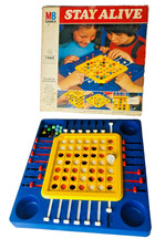 Board Game Stay Alive MB Games Damaged Vintage ra