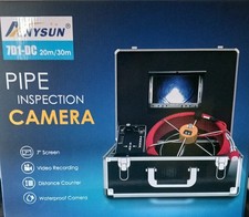 Anysun 7di  Sewer Pipe Inspection Camera  Waterproof Drain  Endoscope 