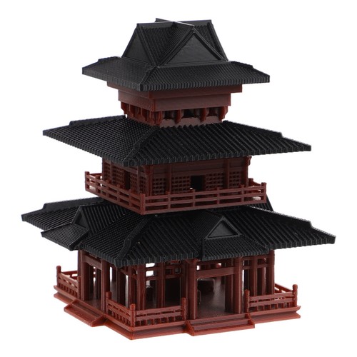 Hexagon pavilion figurine - hexagon,