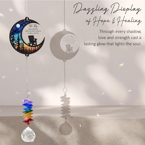 Memorial suncatcher moon chair - suncatcher,