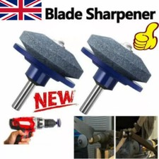  Lawn Mower Sharpening Lawnmower Blade Sharpener Rotary Drills Garden Tool