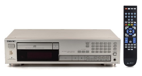 Sony cdp 597 player - sony, silver