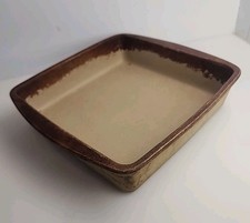Pampered Chef Family Heritage 9" x  9" Square Stoneware Baker Seasoned USA