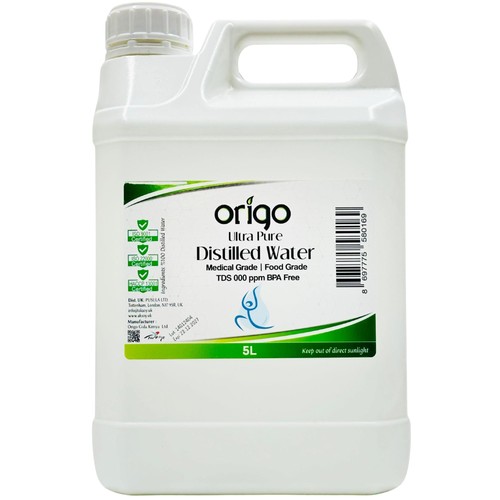 Origo distilled water - -,