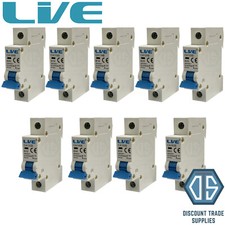 Live Electrical MCBs Type B