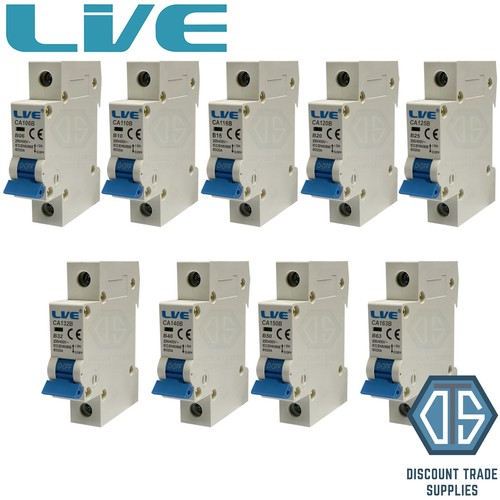 Live electrical mcbs - mcbs, type