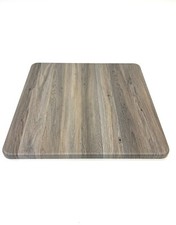 Square Grey table tops, cafe