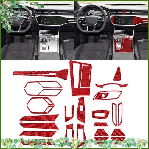 30pcs red carbon fiber - red,