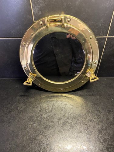 Heavy brass ship porthole - ship’s,