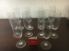 40 Baccarat Crystal Sévigné Model Flutes (Price Per Piece)
