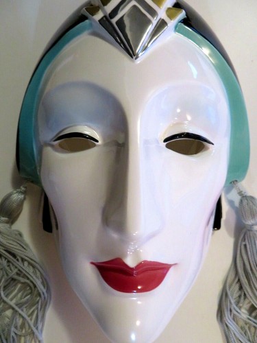 Vandor mask 1985 pelzman art - mask,
