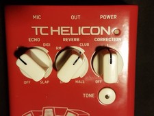 TC Helicon Mic Mechanic 2, Vocal Dynamics FX Stompbox. New, & New, UK/EU, PSU.