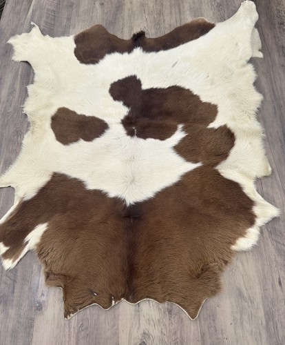 Genuine vintage cowhide rug - vintage,