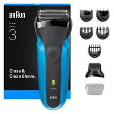 Braun Series 3 Shave&Style 310BT Electric Shaver, Wet & Dry Razor for Men - Blac