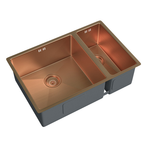 Flode 670x440mm brushed copper - brushed,