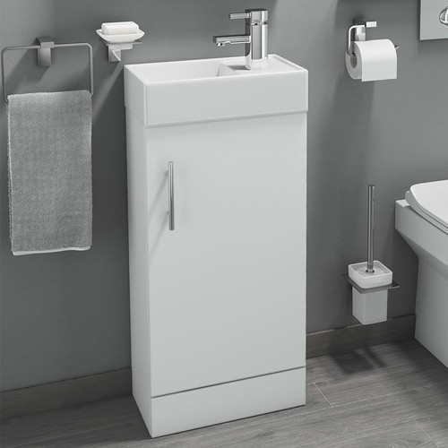 Floorstanding vanity unit with - vanity,