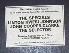 The Specials Debut Album Tour