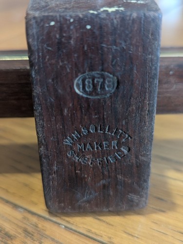 Very scarce 1878 sollitt - wm.,