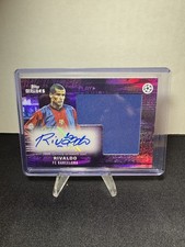 2024 Topps Decade Rivaldo Patch Auto 3/25 FC Barcelona