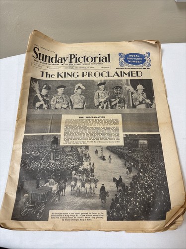 Genuine sunday pictorial news - sunday,