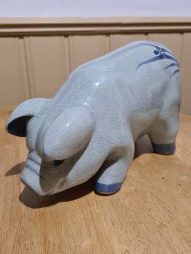 Past times large ceramic pig - times,