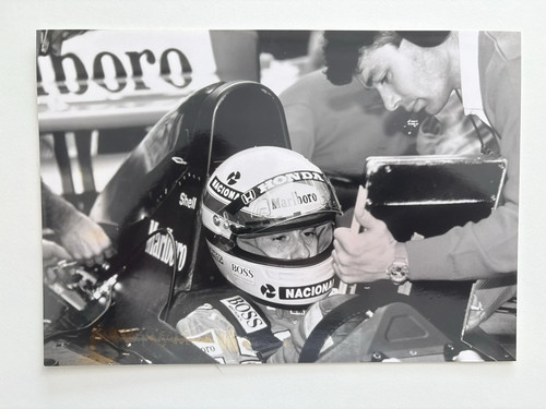 Vintage ayrton senna press - senna,