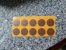 Burstner wood effect sticker