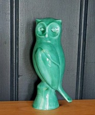 Turquoise Owl Figure Vintage