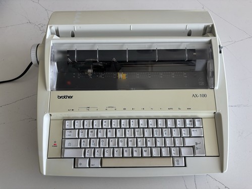 Brothe 100 typewriter - brothe, ax-100