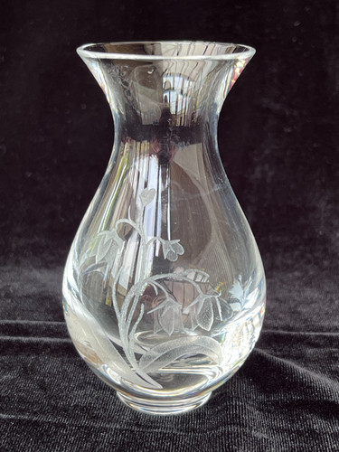 Vintage stuart crystal - stuart, etched