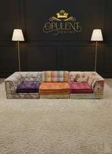 Roche Bobois Mah Jong Missoni Modular Sofa Three Seater 