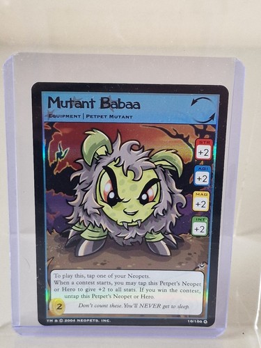 Neopets 2004 tcg mutant - 2004,