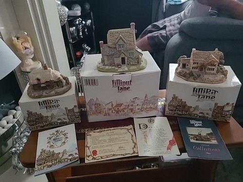 Lilliput lane job lot - lot, x