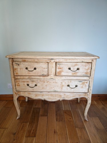 Antique bleached chest - antique,