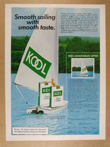 1976 kool cigarettes - kool,