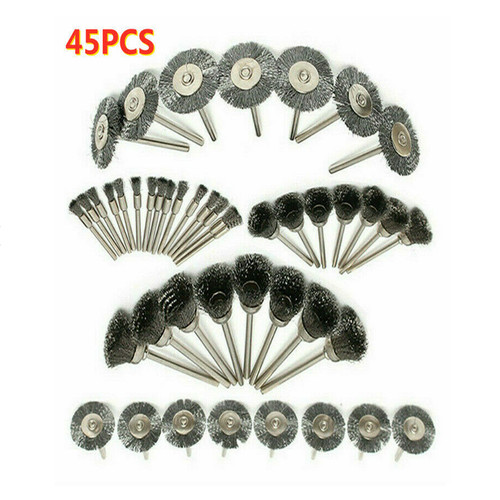45pcs wire cup mix brush - 45pcs,
