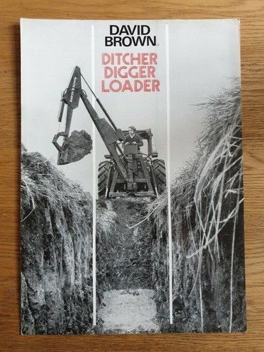 David brown ditcher digger - david,