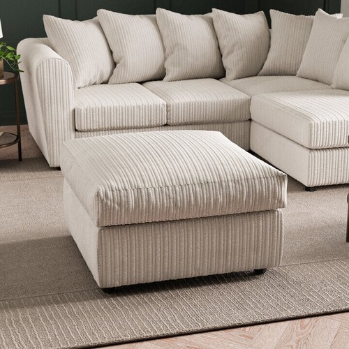 Large comfortable footstool - large,
