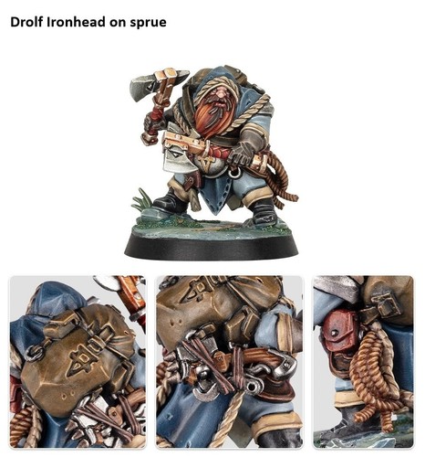 Drolf ironhead warhammer quest - ironhead,