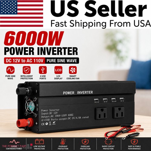 6000w solar converter car - 6000w,