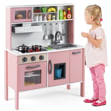 Wooden Play Kitchen with Oven